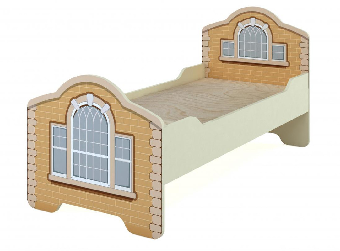 Ліжко дитяче АНШАР ГРУП "Старе місто" з фотодруком (17602_Кр +ФЦ Бж)